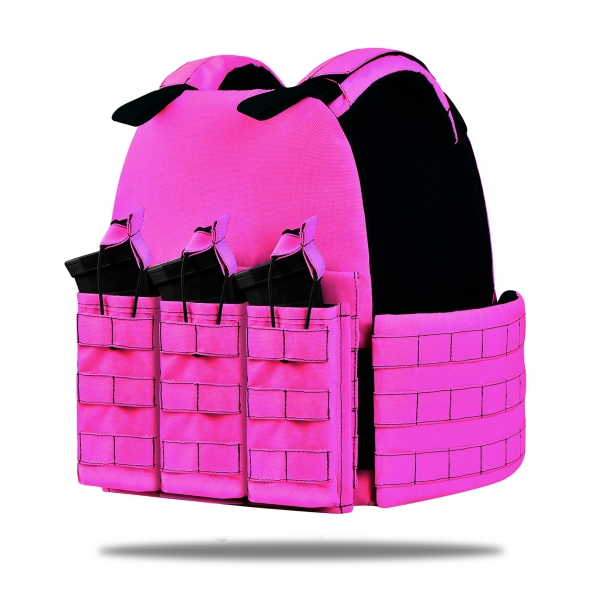 Тренувальна плитоноска Рожева