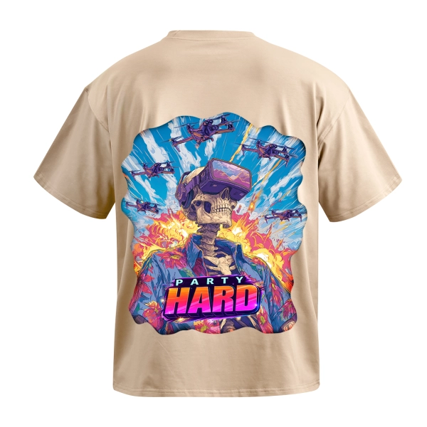 Футболка Party Hard #1. Койот