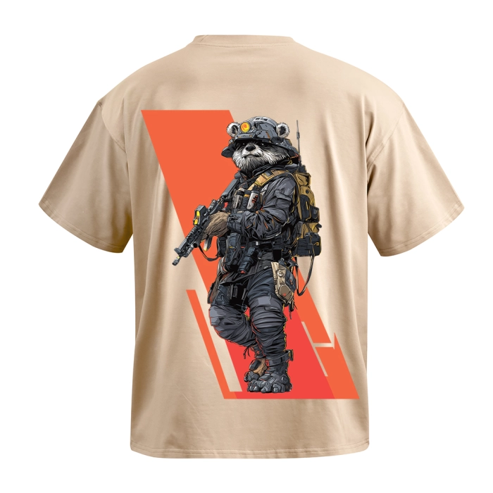 Футболка Gig. Battle Panda. Койот
