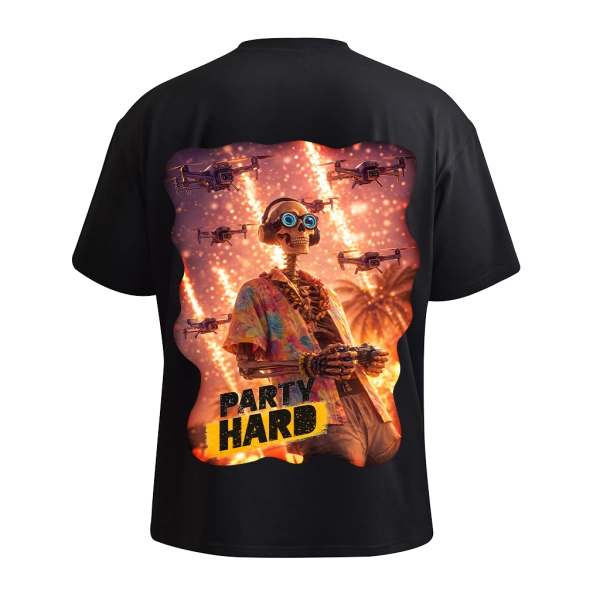Футболка Party Hard #2. Чорний