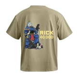 Футболка GIG (RICK 40000 #1) Оверсайз. Олива
