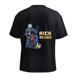 Футболка GIG (RICK 40000 #1) Оверсайз. Чорний