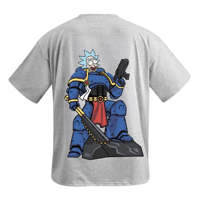 Футболка Gig. Rick the Astartes. Сірий