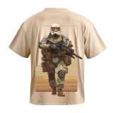 Футболка GIG (Desert Stormtrooper) Оверсайз. Койот