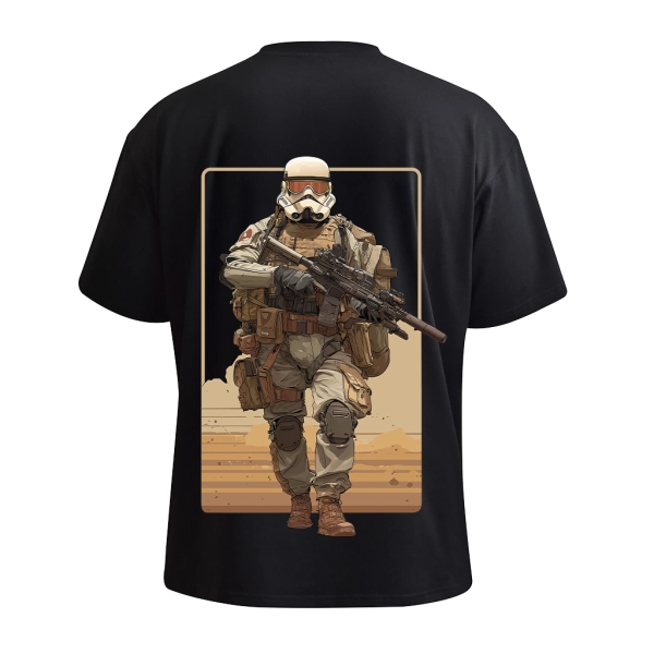 Футболка Gig. Desert Stormtrooper. Чорний