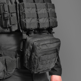 Напашник Wombat PRO. Cordura 1000. Чорний