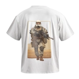 Футболка GIG (Desert Stormtrooper) Оверсайз. Білий