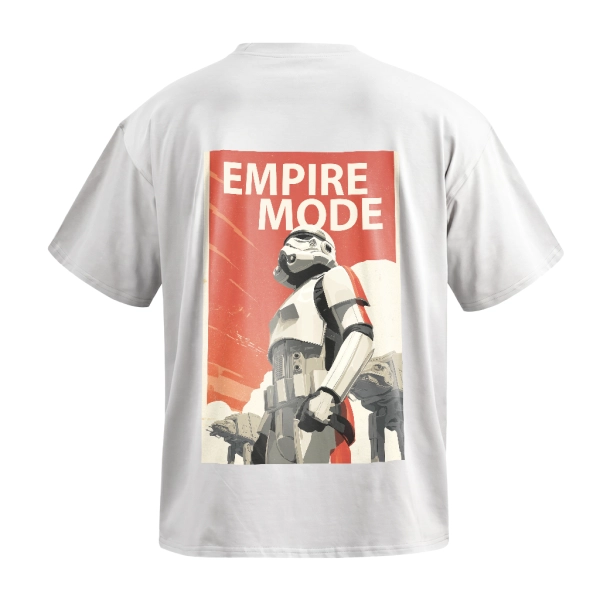 Футболка Gig (Empire Mode) Оверсайз. Білий