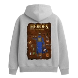 Худі з принтом GIG. Heroes Pack. Сірий