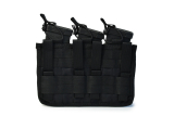 Потрійний підсумок для магазинів Combat Triple. Cordura 1000. Чорний