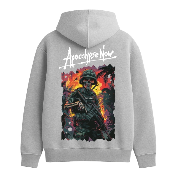 Худі Apocalypse Now Vietnam. Колір Сірий