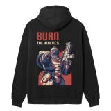 Худі з принтом GIG. Burn The Heretics. Чорний