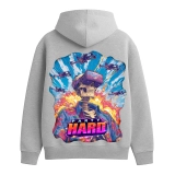 Худі Party Hard #1. Сірий
