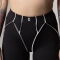 Велосипедки GIG Frame с высокой талией. Чёрный
