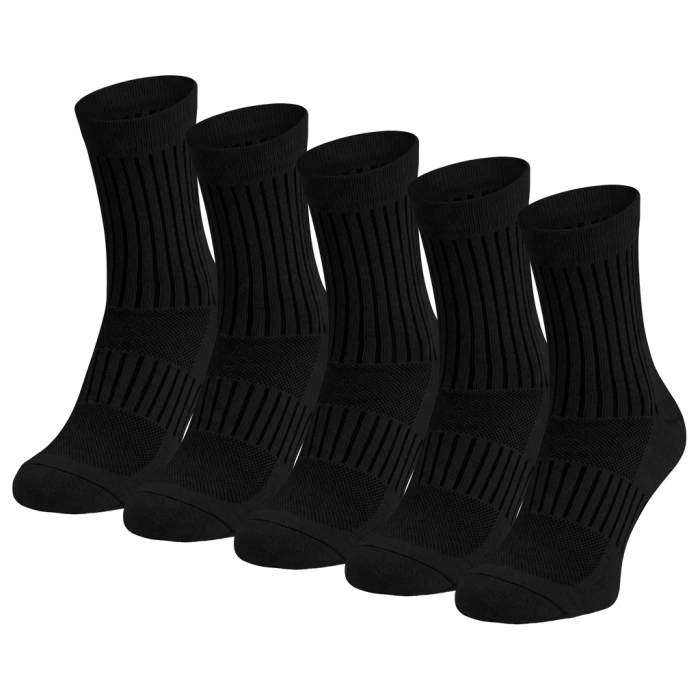 Трекінгові літні шкарпетки G AIR long socks (5 пар) Чорні