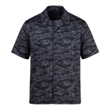 Гавайська сорочка GIG Surf. Black Tiger Stripes Camo