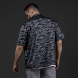 Гавайська сорочка GIG Surf. Black Tiger Stripes Camo