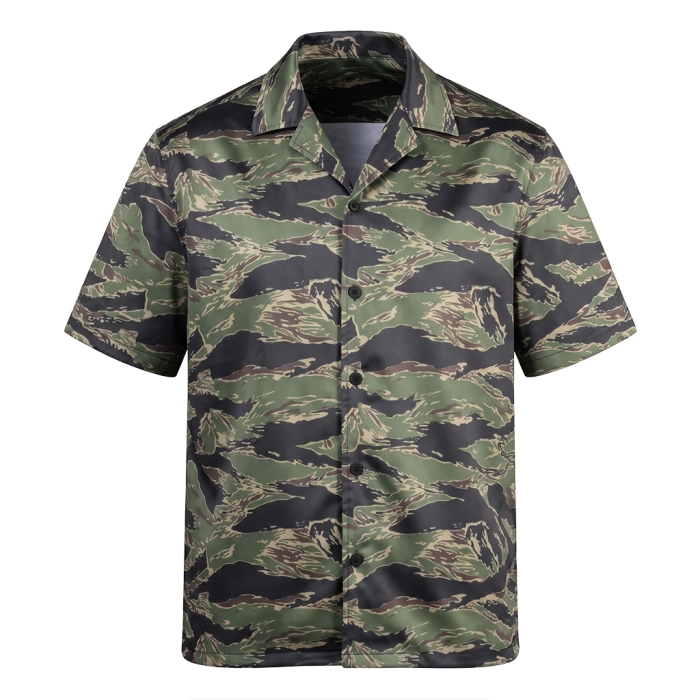 Гавайская рубашка GIG Surf. Tiger Stripes Camo