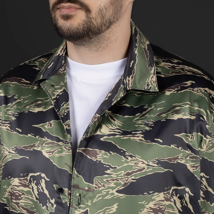 Гавайская рубашка GIG Surf. Tiger Stripes Camo