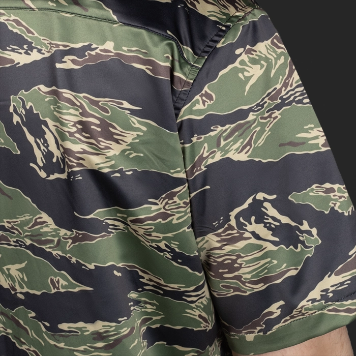 Гавайская рубашка GIG Surf. Tiger Stripes Camo