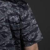 Гавайська сорочка GIG Surf. Black Tiger Stripes Camo