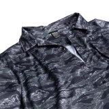 Гавайська сорочка GIG Surf. Black Tiger Stripes Camo