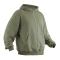 Флисовый худи с капюшоном GIG Oversize. Олива