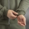 Флисовый худи с капюшоном GIG Oversize. Олива