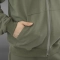 Флисовый худи с капюшоном GIG Oversize. Олива