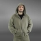 Флисовый худи с капюшоном GIG Oversize. Олива