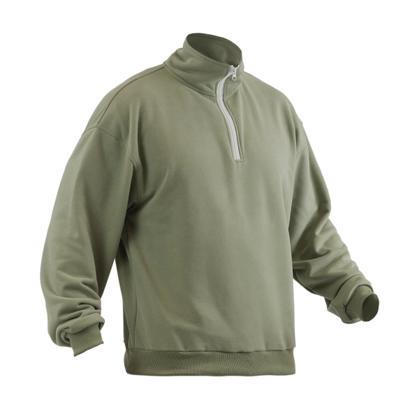 Світшот Gig Military на блискавці. Олива