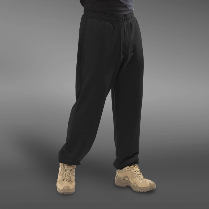 Спортивные утепленные штаны GIG Oversize. Черный
