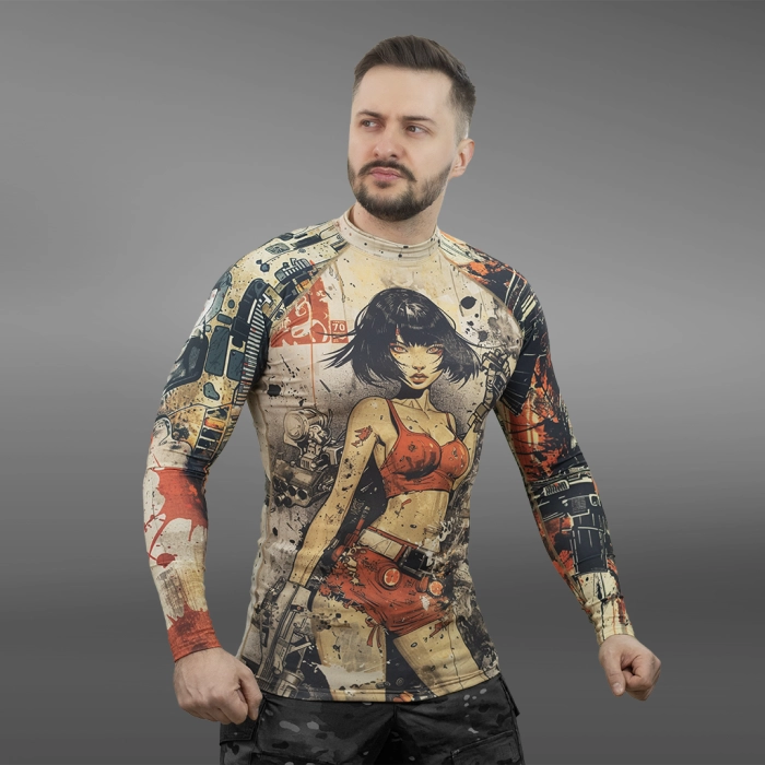 Мужской Рашгард GIG. Anime