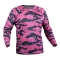Кофта лонгслів Gig Military. Tiger Stripe Pink
