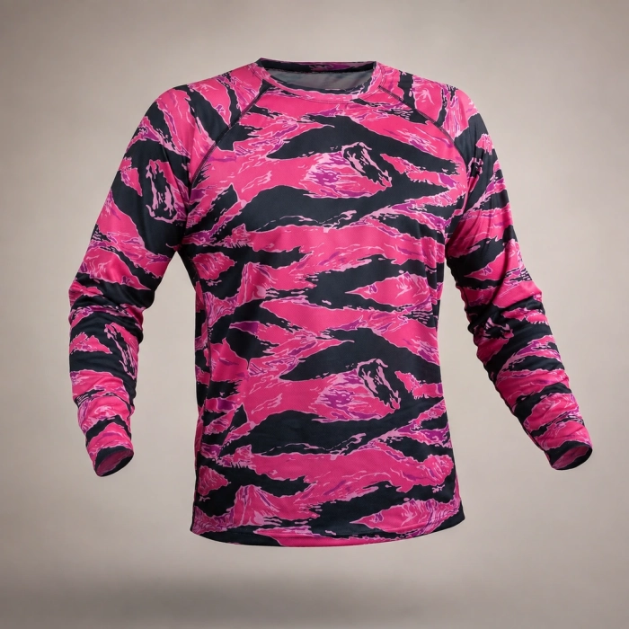 Кофта лонгслів GIG. Tiger Stripe Pink