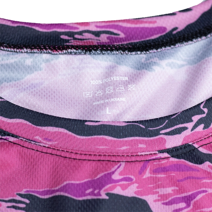 Кофта лонгслів Gig Military. Tiger Stripe Pink