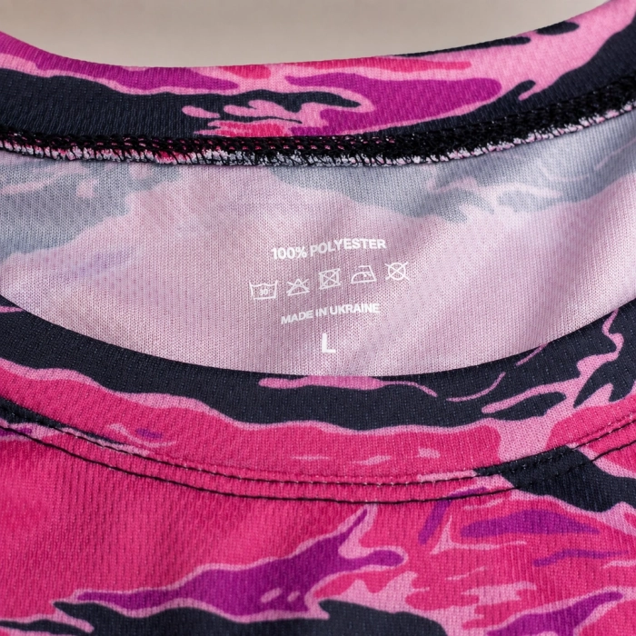 Кофта лонгслів GIG. Tiger Stripe Pink