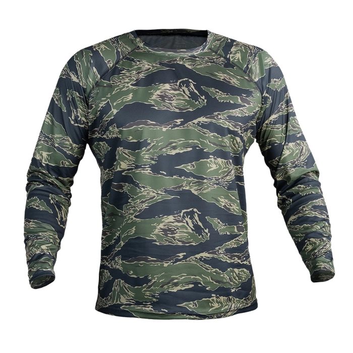 Кофта лонгслів Gig Military. Tiger Stripe Camo