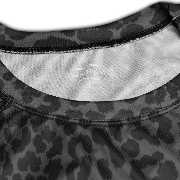 Кофта лонгслів Gig Military. Чорний Леопард