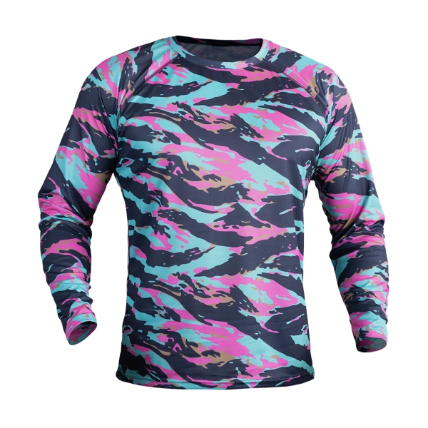 Кофта лонгслів Gig Military. Tiger Stripe Miami