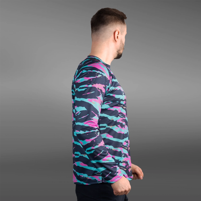 Кофта лонгслів Gig Military. Tiger Stripe Miami