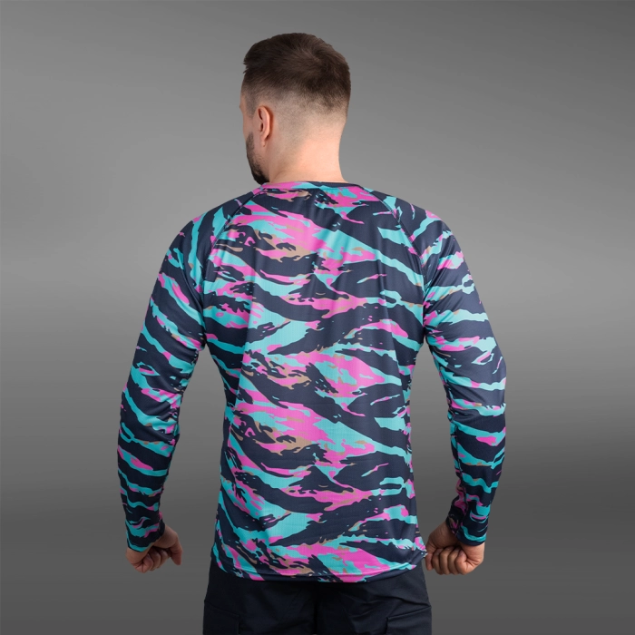 Кофта лонгслів Gig Military. Tiger Stripe Miami