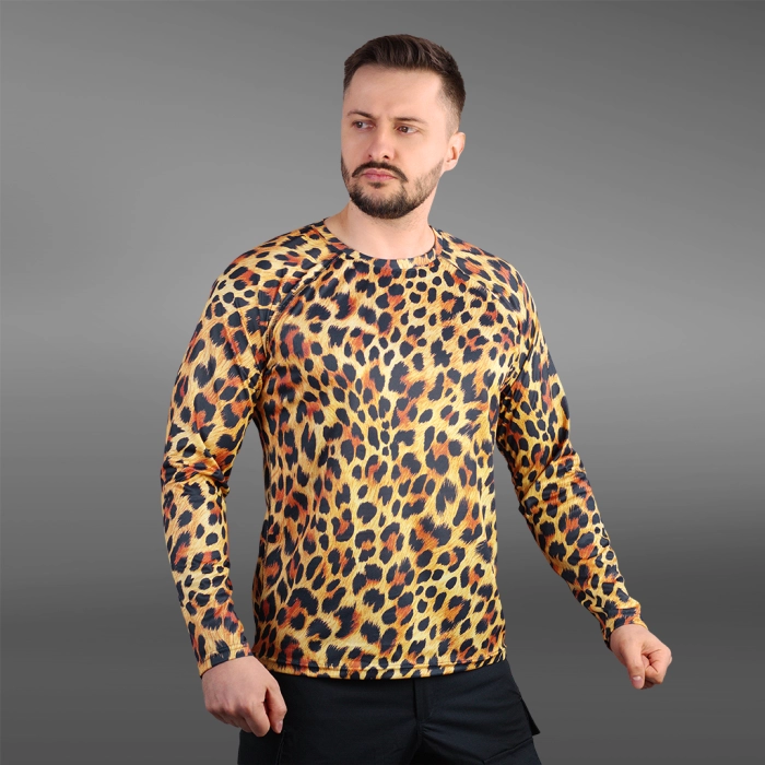 Кофта лонгслів Gig Military. Леопард