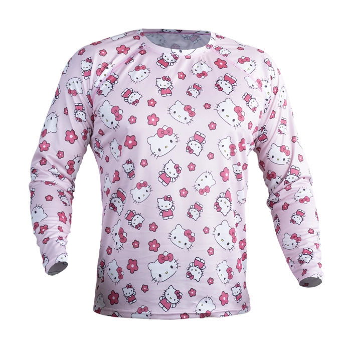 Кофта лонгслів Gig Military. Hello Kitty