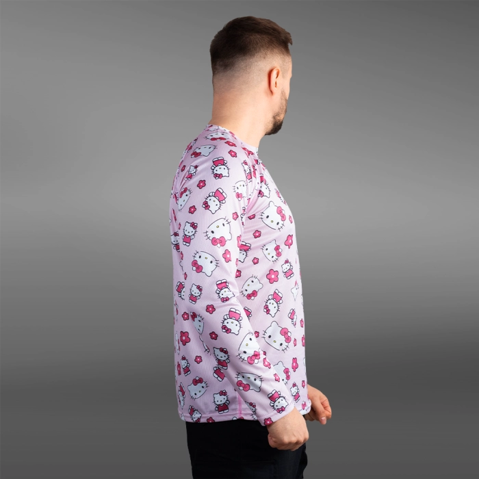 Кофта лонгслів Gig Military. Hello Kitty