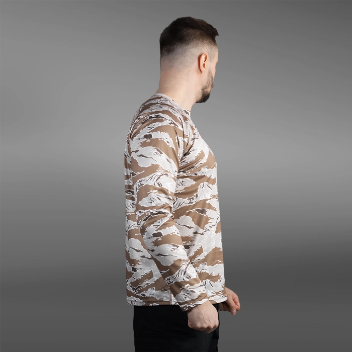 Кофта лонгслів Gig Military. Tiger Stripe Desert