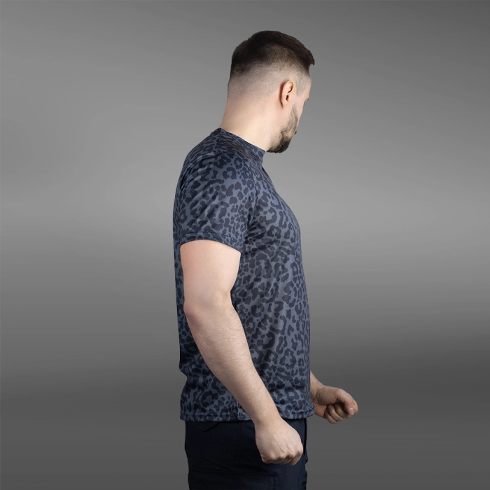 Футболка GIG Coolmax Tactical air Tee. Черный леопард