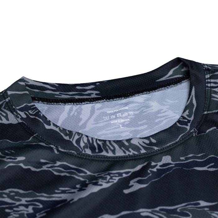 Футболка GIG Coolmax Tactical air Tee. Black Tiger Stripes Camo