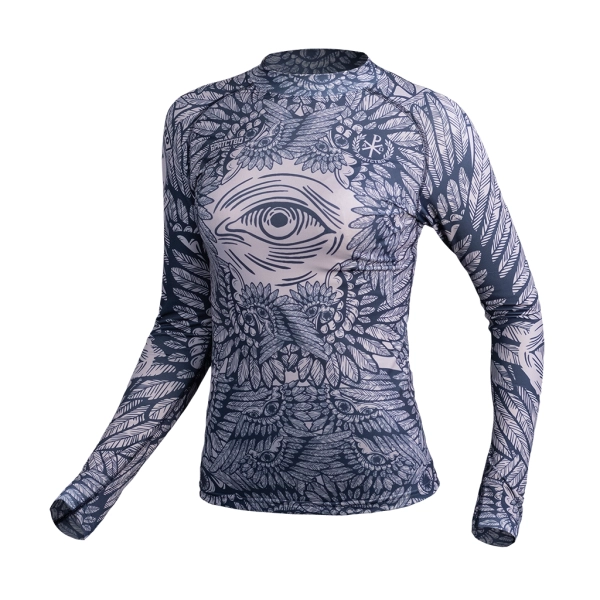 Жіночий Рашгард  GIG x Братство God's Sight. Чорний