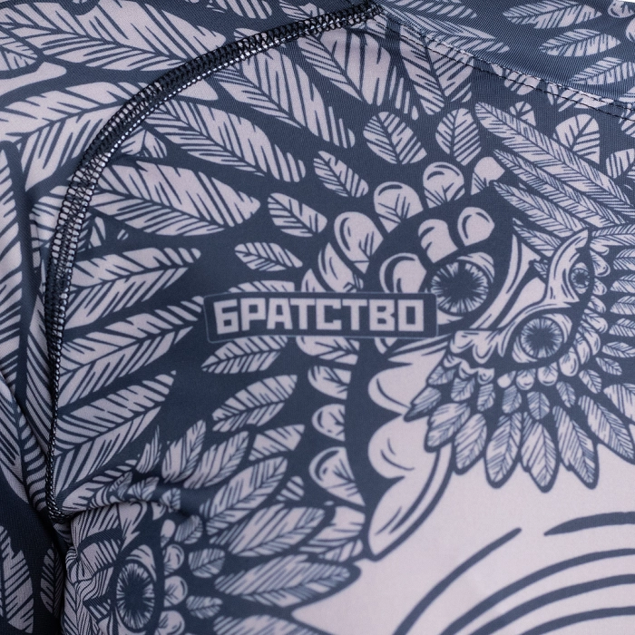 Жіночий Рашгард  GIG x Братство God's Sight. Чорний